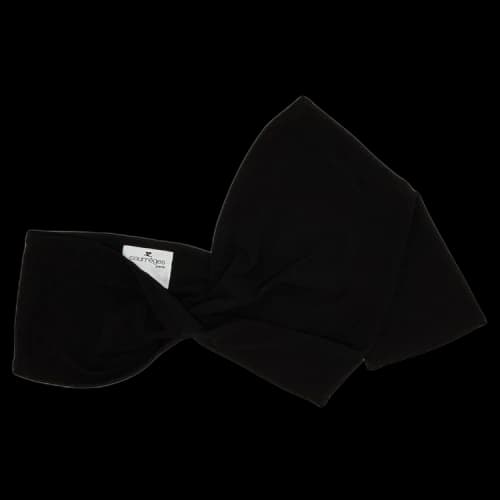 Courrèges Draped Asymmetrical Bra 'Black'