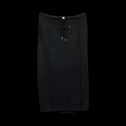 Courrèges Tracksuit Interlock Long Skirt 'Black'