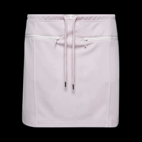 Courrèges Tracksuit Interlock Mini Skirt 'Powder Pink'