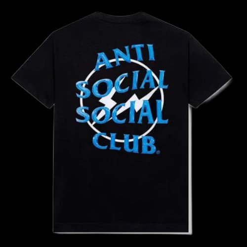 ANTI SOCIAL SOCIAL CLUB x Fragment Precious Petals T-shirt 'Black Blue'