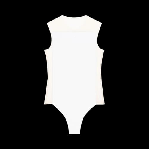 Courrèges Illusion Bodysuit 'Cream'