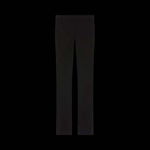 Courrèges Double Hem Interlock Pants 'Black'