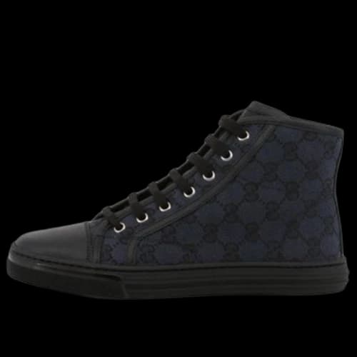 Gucci Monogram Canvas GG High 'Black' (Women's)