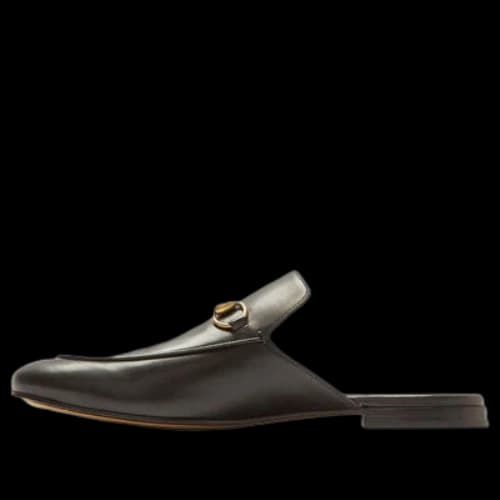 Gucci Horsebit Leather Slipper 'Black'