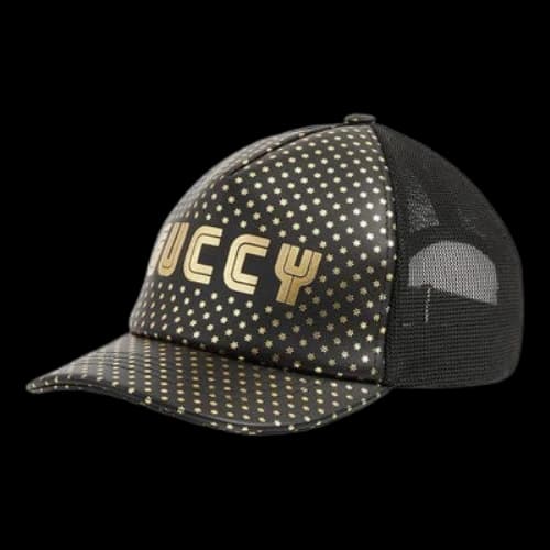 Gucci Guccy Print Baseball Hat 'Black'