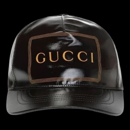 Gucci Baseball Hat With Frame Print 'Black' (Women's)