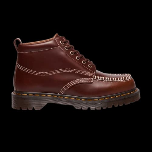 Dr. Martens Lowell Chukka Moc Toe Ankle Boot Brown Orleans