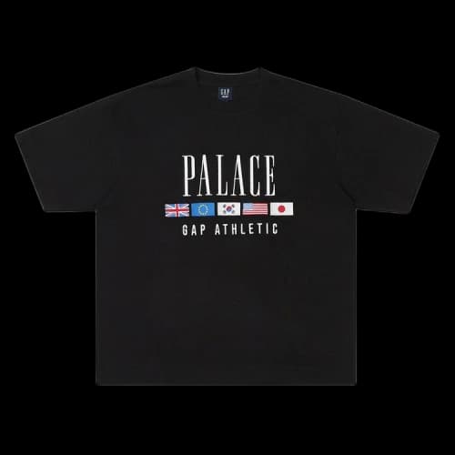 Palace x Gap Heavy Jersey T-Shirt 'Black'