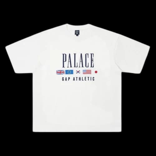 Palace x Gap Heavy Jersey T-Shirt 'White'