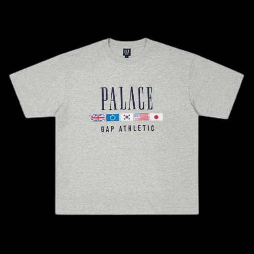 Palace x Gap Heavy Jersey T-Shirt 'Grey'