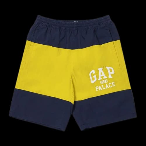 Palace x Gap Boardshort 'Blue/Yellow'