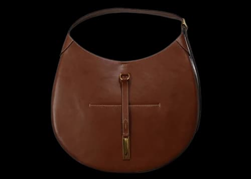 Polo Ralph Lauren Sport Calf-P Id Medium Shoulder Bag Cuoio