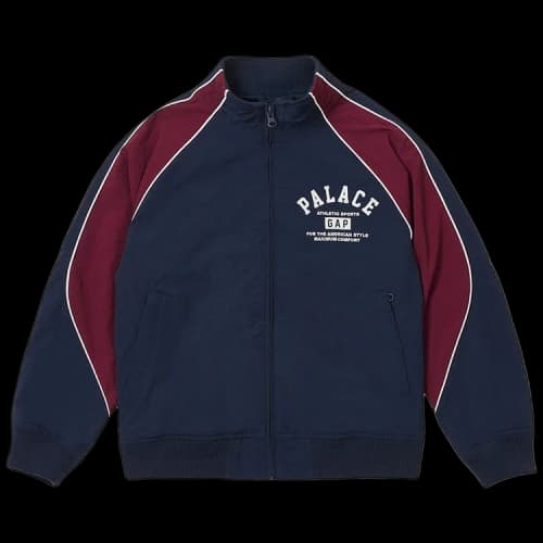 Palace x Gap Kids Nylon Track Top 'Navy/Red'