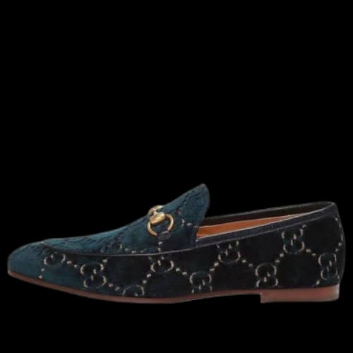 Gucci Jordaan GG Loafer 'Blue Velvet'