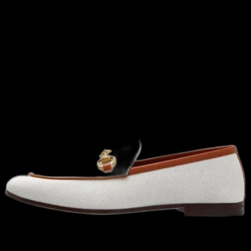 Gucci Canvas Loafer 'White'