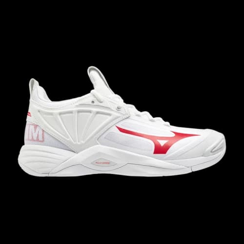 Mizuno Wave Momentum 2 'White Red' (Women's)