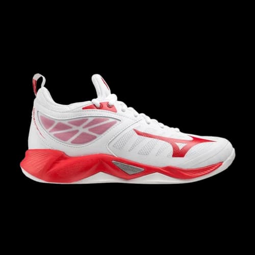 Mizuno Wave Dimension 'White Red' (Women's)