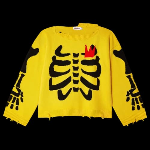 Charles Jeffrey Loverboy Graphic Slash Jumper 'Yellow'