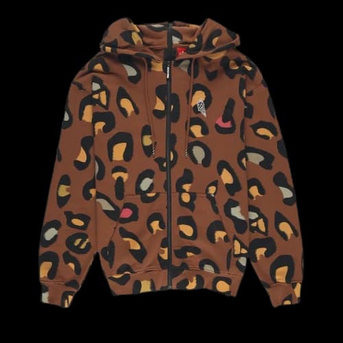 Icecream Jungle Zip Hoodie 'Bison'
