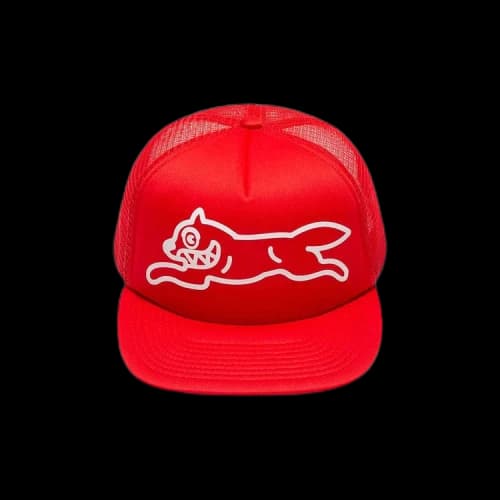 Icecream Cream Trucker Cap 'True Red'