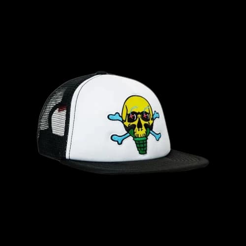 Icecream Skully Trucker Hat 'Black'