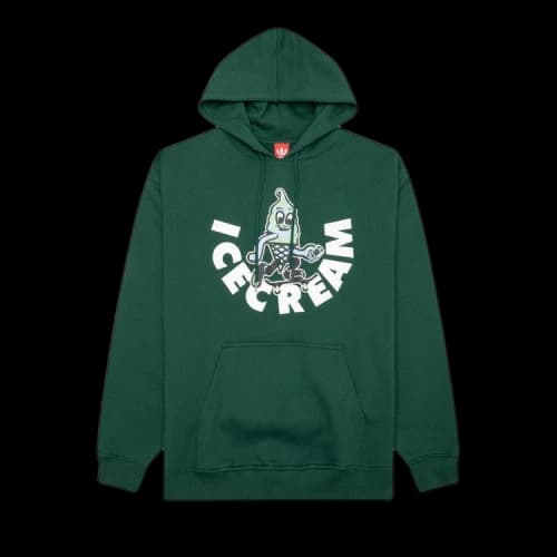 Icecream Skate More Hoodie 'Dark Green'