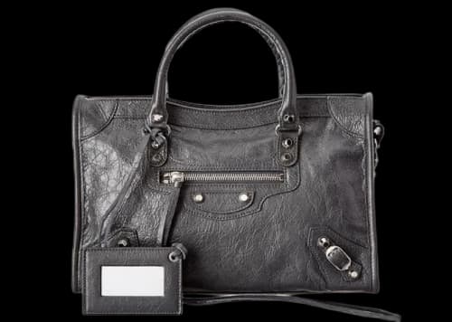 Balenciaga Classic City S Bag with Strap Gray