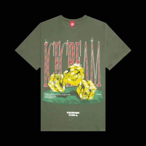 Icecream Fear Of A Rich Planet T-Shirt 'Four Leaf Clover'