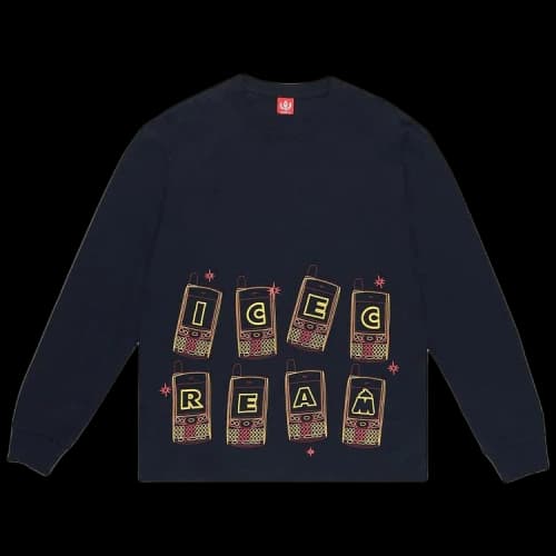 Icecream Call My Bluff Long-Sleeve T-Shirt 'Black'