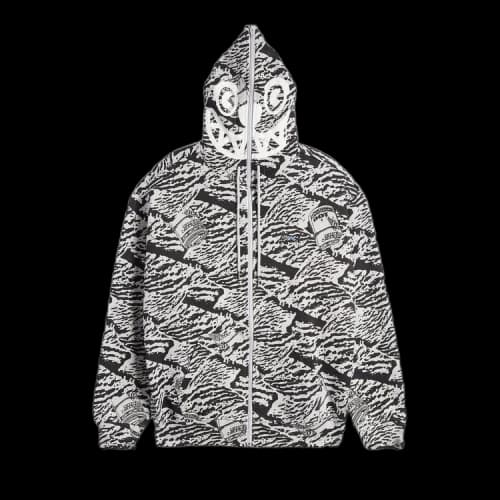 Icecream Faces N Places Hoodie 'Micro Chip'