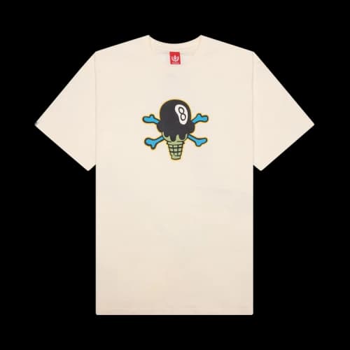 Icecream 8 Ball Tee 'White'