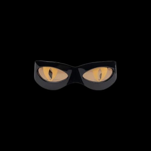 Charles Jeffrey Loverboy Neko Sunglasses 'Black'