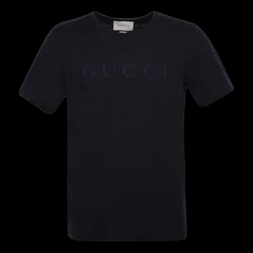 Gucci Classic Logo T-shirt 'Navy'