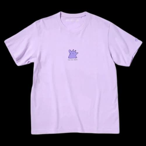 Uniqlo x Pokemon x James Jarvis Think Outside The Box (Asia Mens Sizing) T-Shirt Purple