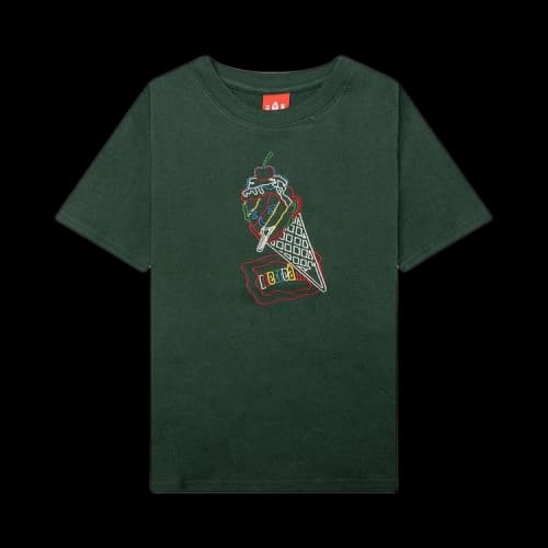 Icecream Kids Coneman Knit 'Jungle Green'