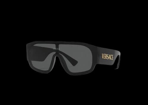 Versace Aviator Sunglasses Black/Gold (4439)