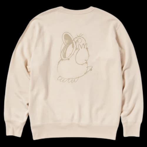 Uniqlo x Pokemon x James Jarvis Psyduck (Asia Mens Sizing) Sweatshirt Natural
