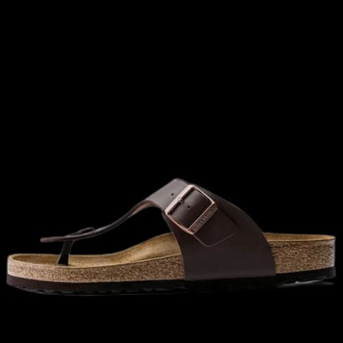 Birkenstock Ramses Birko-Flor Sandals 'Dark Brown'