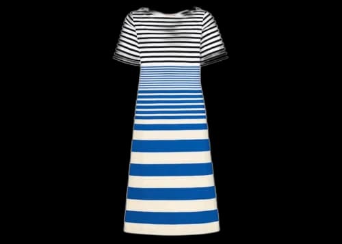 Uniqlo x MARNI Border Dress (Asia Sizing) Black