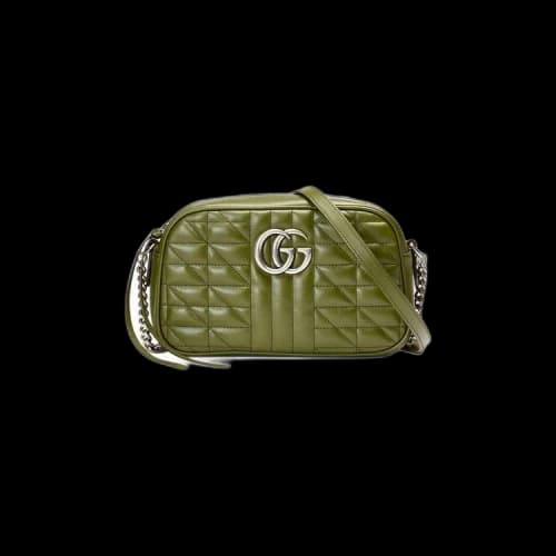 Gucci GG Marmont Small Shoulder Bag 'Olive'