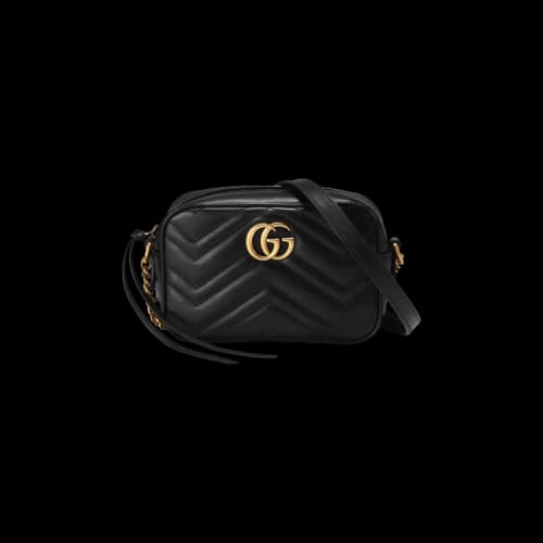 Gucci GG Marmont Matelassé Mini Bag 'Nero'