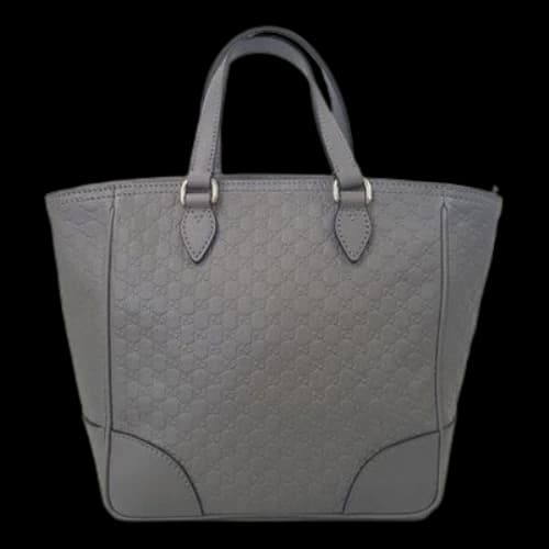 Gucci Leather One-Shoulder Crossbody Handbag Grey (Women's)