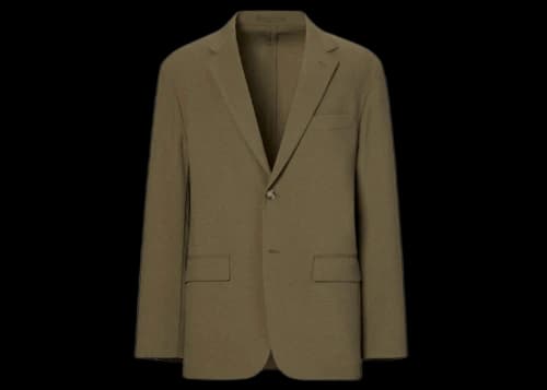 Uniqlo x MARNI Tailored Jacket (Asia Sizing) Olive