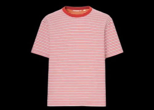 Uniqlo x MARNI Border Crewneck T-Shirt (Asia Sizing) Red