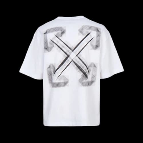 OFF-WHITE Vibe Arrow Skate Short Sleeve T-shirt White