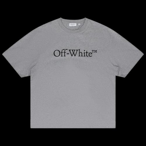 Off-White Big Bookish Skate T-Shirt 'Grey'