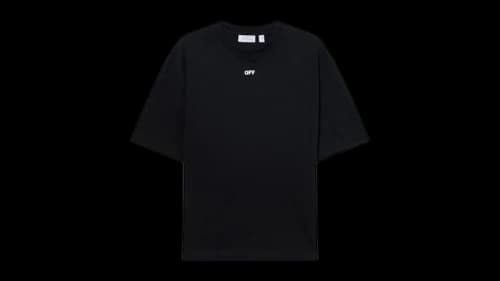 OFF-WHITE Paint Arrow Skate T-shirt Black