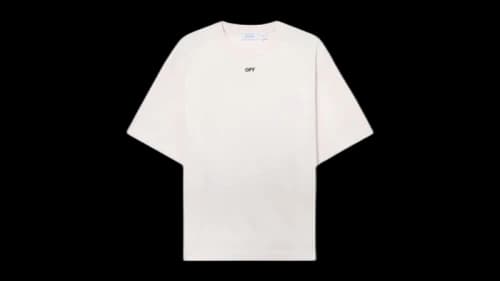 OFF-WHITE Paint Arrow Skate T-shirt Fade Out Mauve Mor