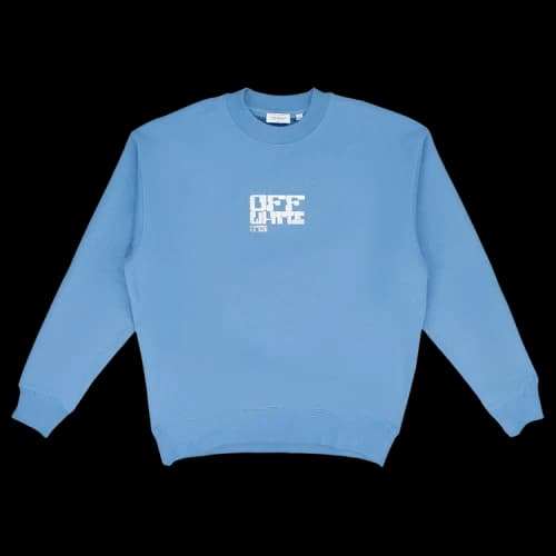 Off-White Tech Arrow Skate Crewneck 'Blue'