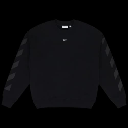 Off-White Cornely Diagonal Crewneck 'Black'